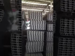 A tubulação galvanizada mergulhada quente do quadrado galvanizou pre do quadrado retangular da seção da cavidade do quadrado a tubulação de aço